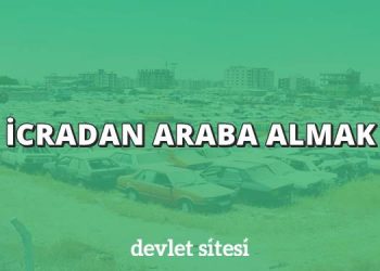 icradan araba almak