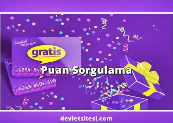 Gratis Kart Puan Sorgulama