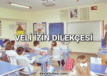 Veli izin dilekçesi örneği
