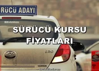 Sürücü Kursu Fiyatları