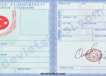 Nüfus Cüzdanı Sureti