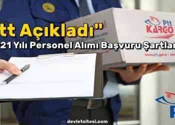Ptt Personel Alımı Başvuru Şartları