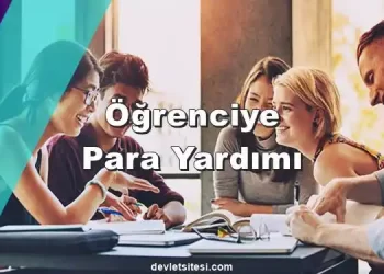 Öğrencilere para yardımı