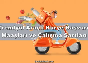 Trendyol Araçlı Kurye Maaşları