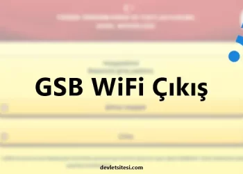 GSB wifi çıkış